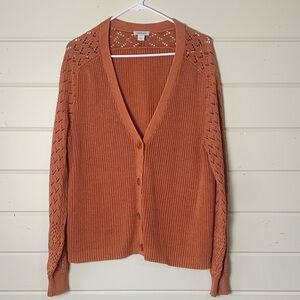 Sundance Cotton Cardigan  Women’s Size Large